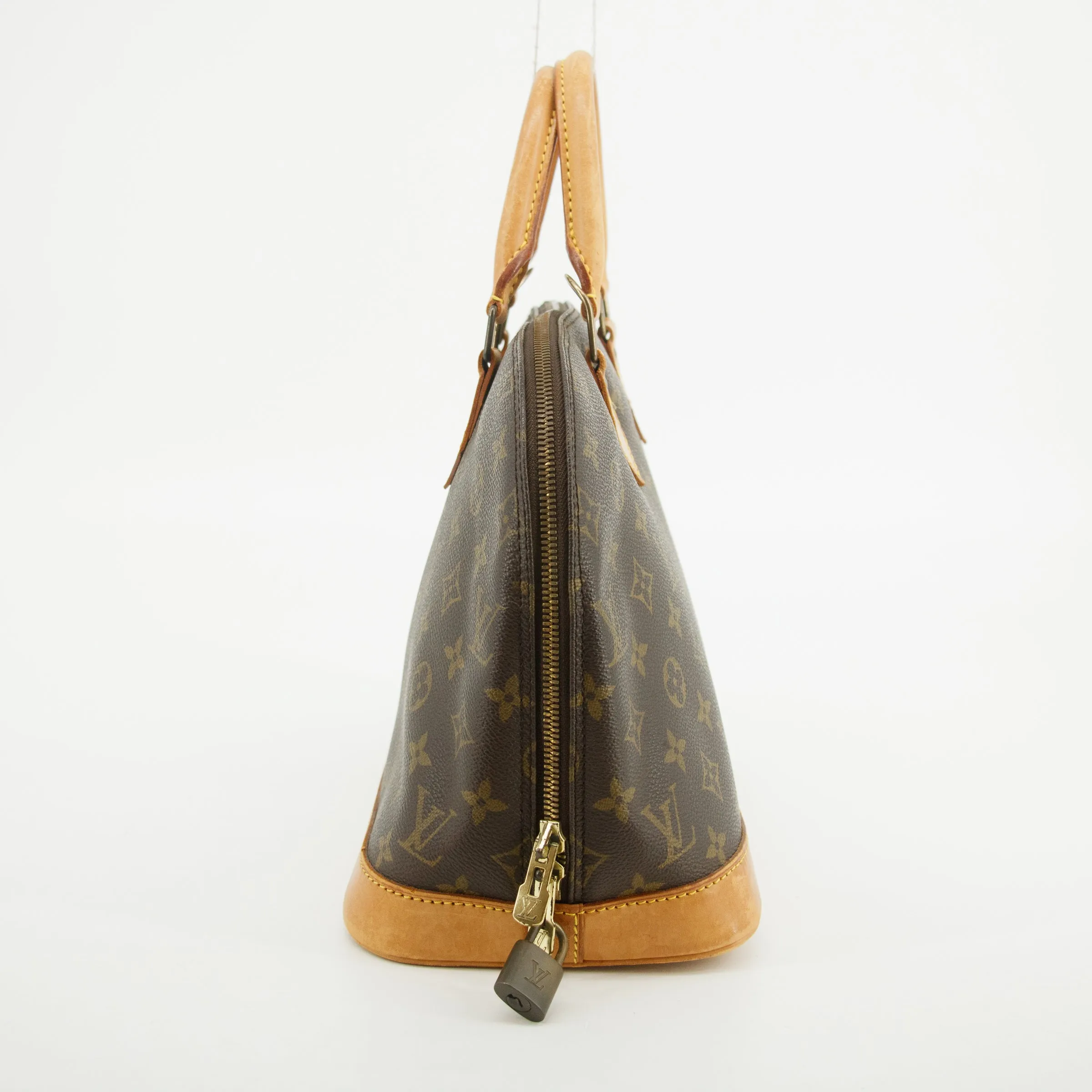 Louis Vuitton Monogram Canvas Alma PM Brown #2836