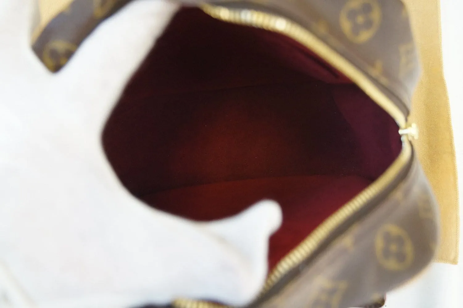 LOUIS VUITTON Monogram Canvas Excentri Cite Handbag