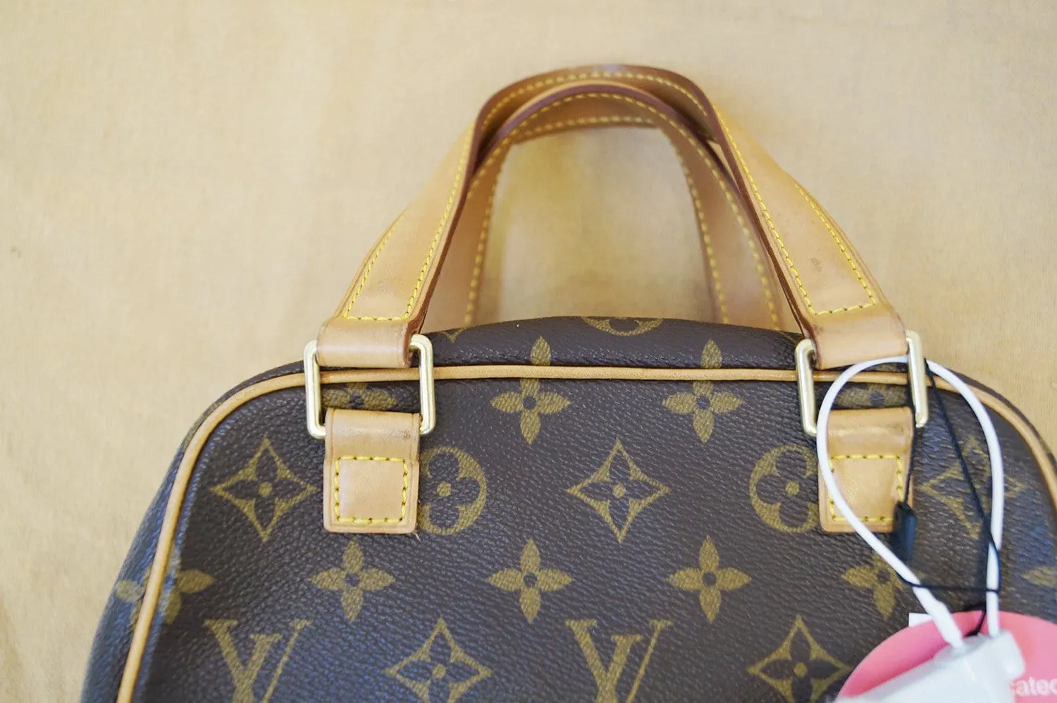 LOUIS VUITTON Monogram Canvas Excentri Cite Handbag
