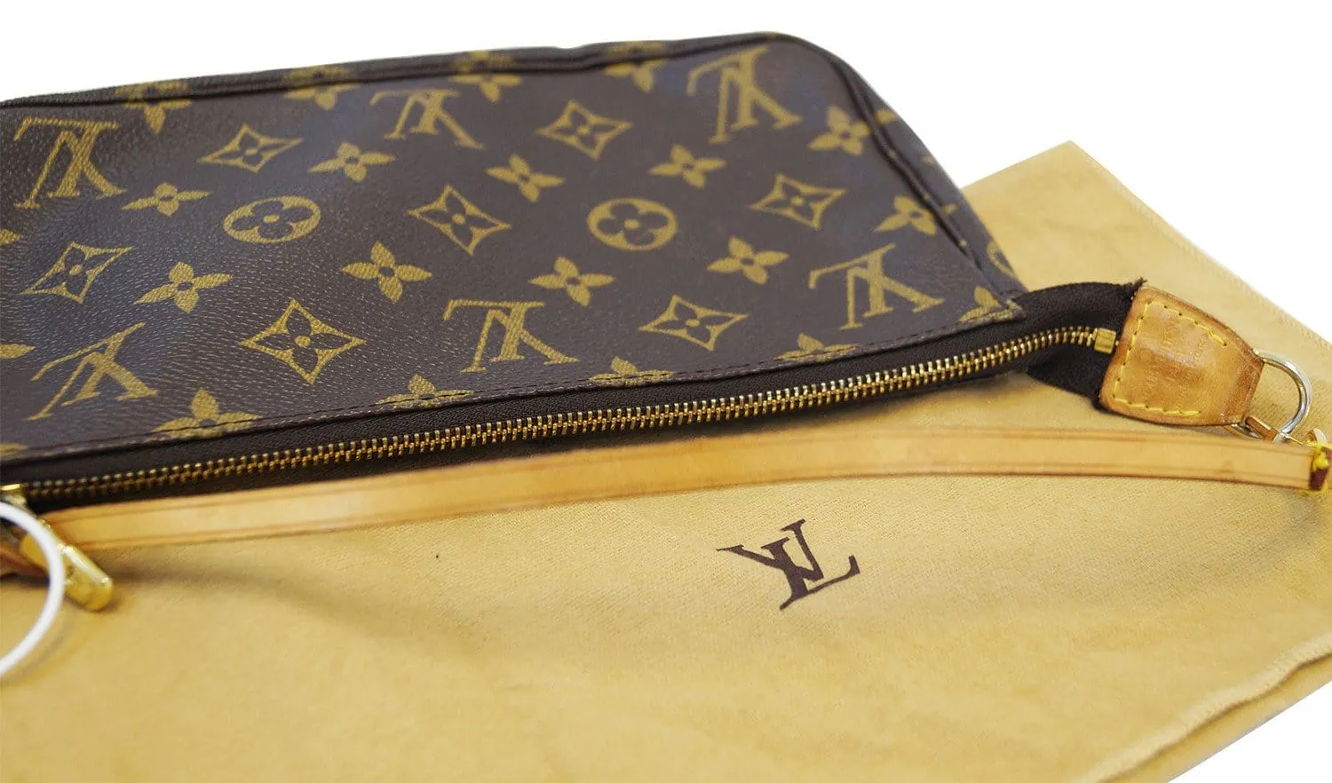 LOUIS VUITTON Monogram Canvas Pochette Accessoires Handbag