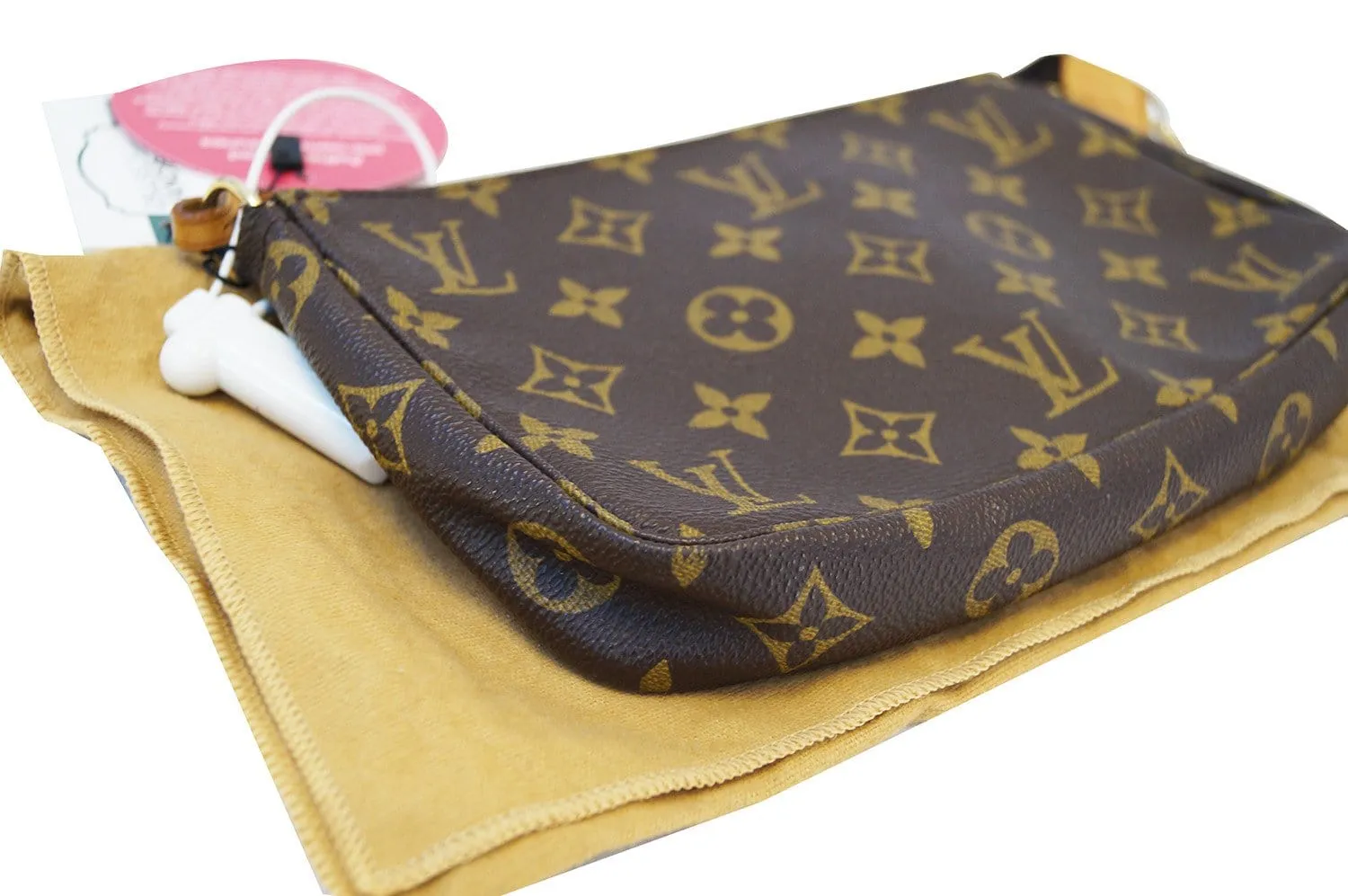 LOUIS VUITTON Monogram Canvas Pochette Accessoires Handbag