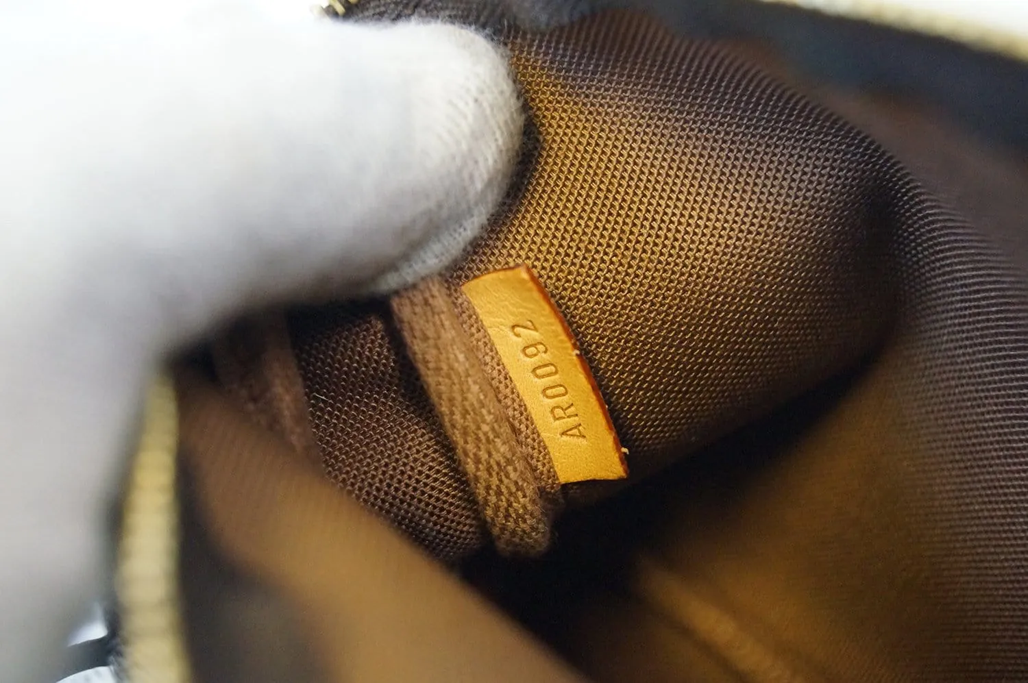 LOUIS VUITTON Monogram Canvas Pochette Accessoires Handbag