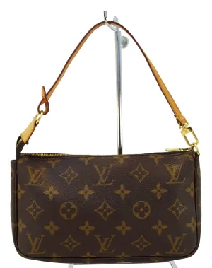LOUIS VUITTON Monogram Canvas Pochette Accessoires Handbag