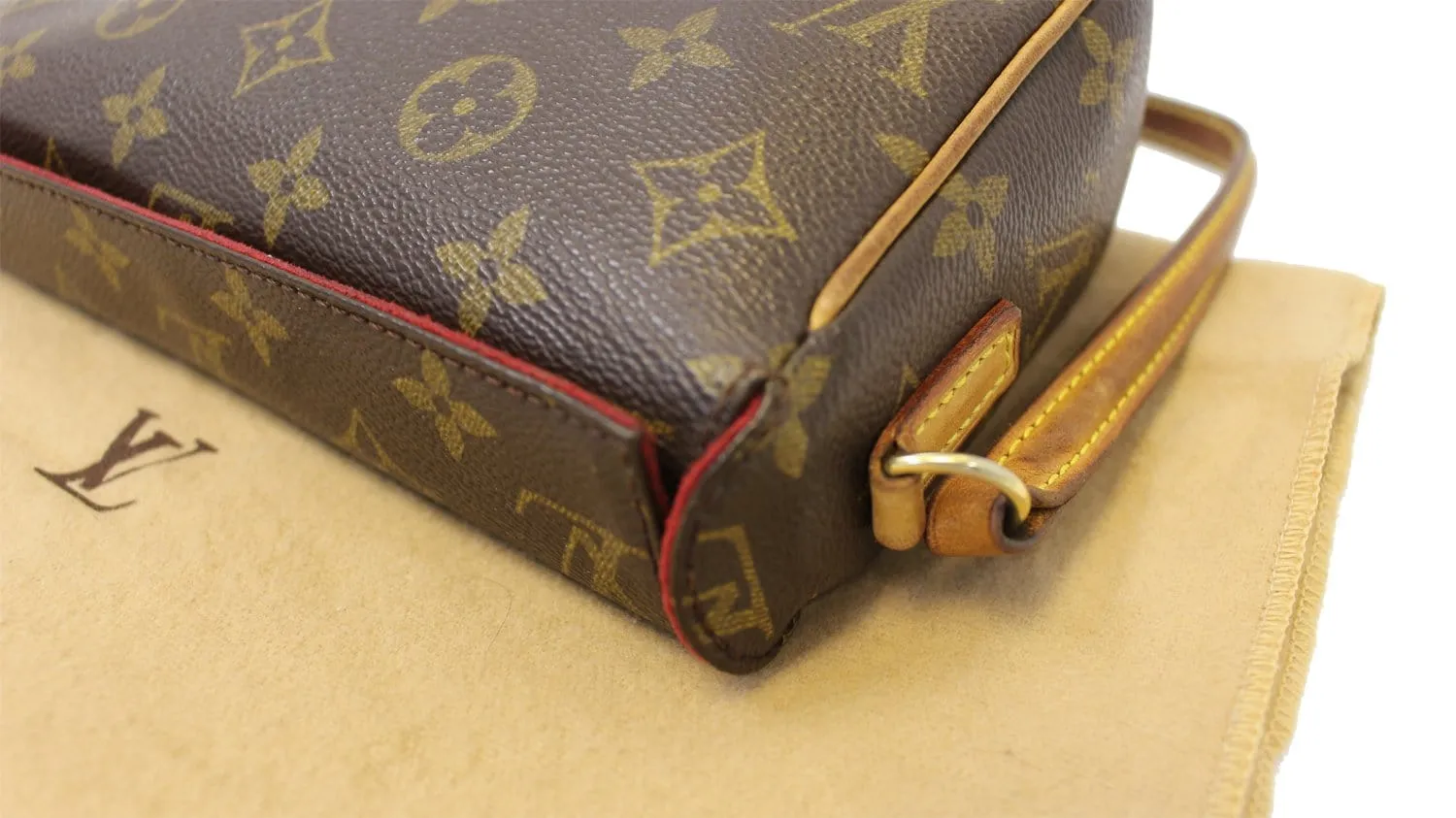 LOUIS VUITTON Monogram Canvas Recital Handbag