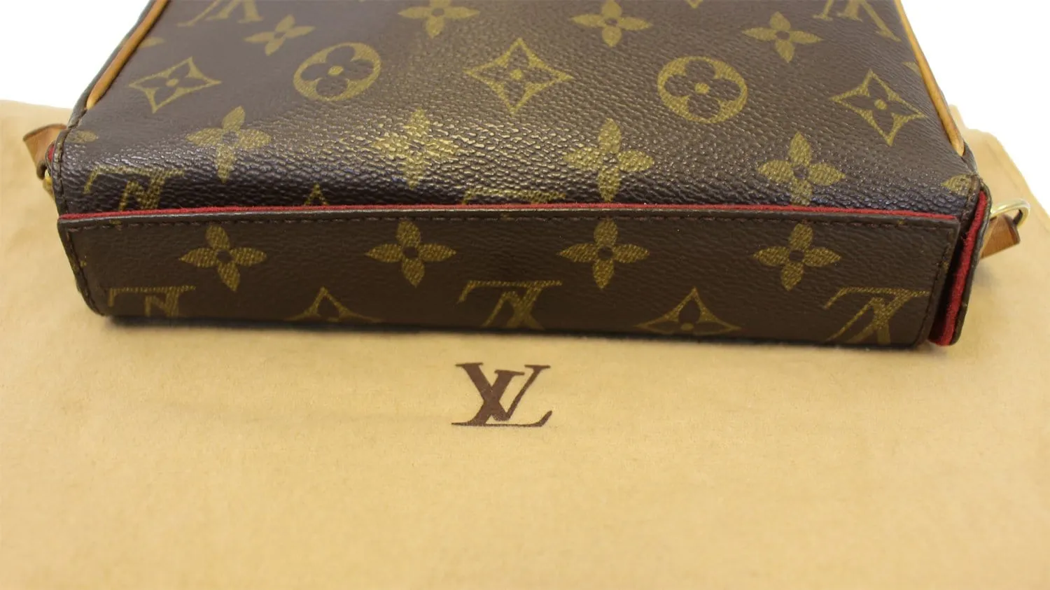 LOUIS VUITTON Monogram Canvas Recital Handbag