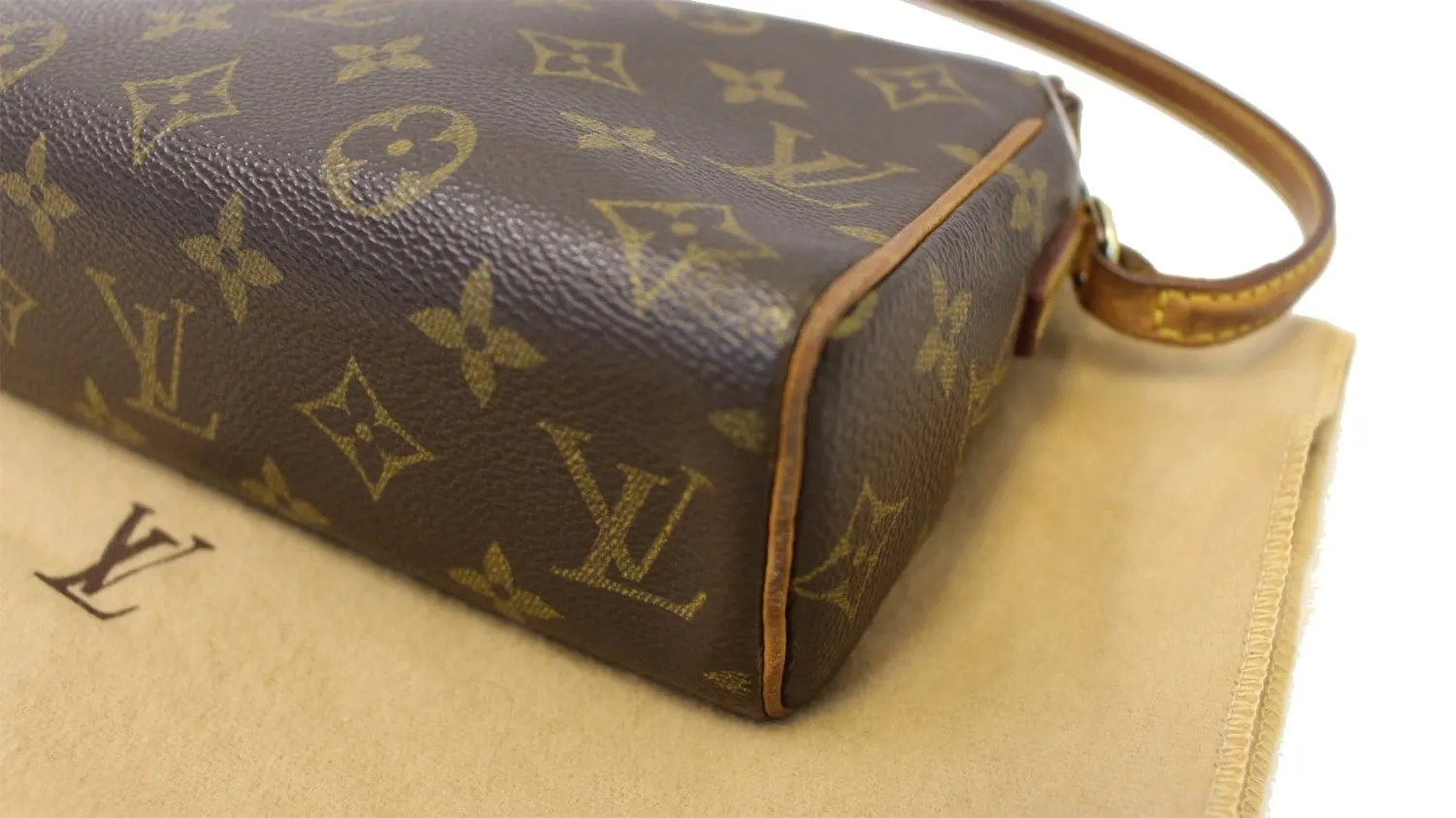 LOUIS VUITTON Monogram Canvas Recital Handbag