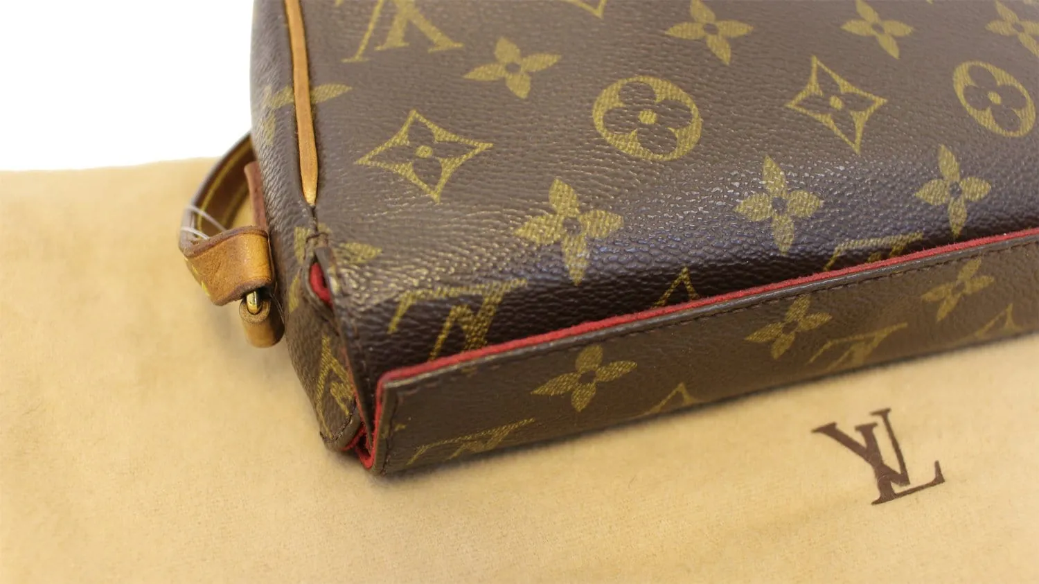 LOUIS VUITTON Monogram Canvas Recital Handbag