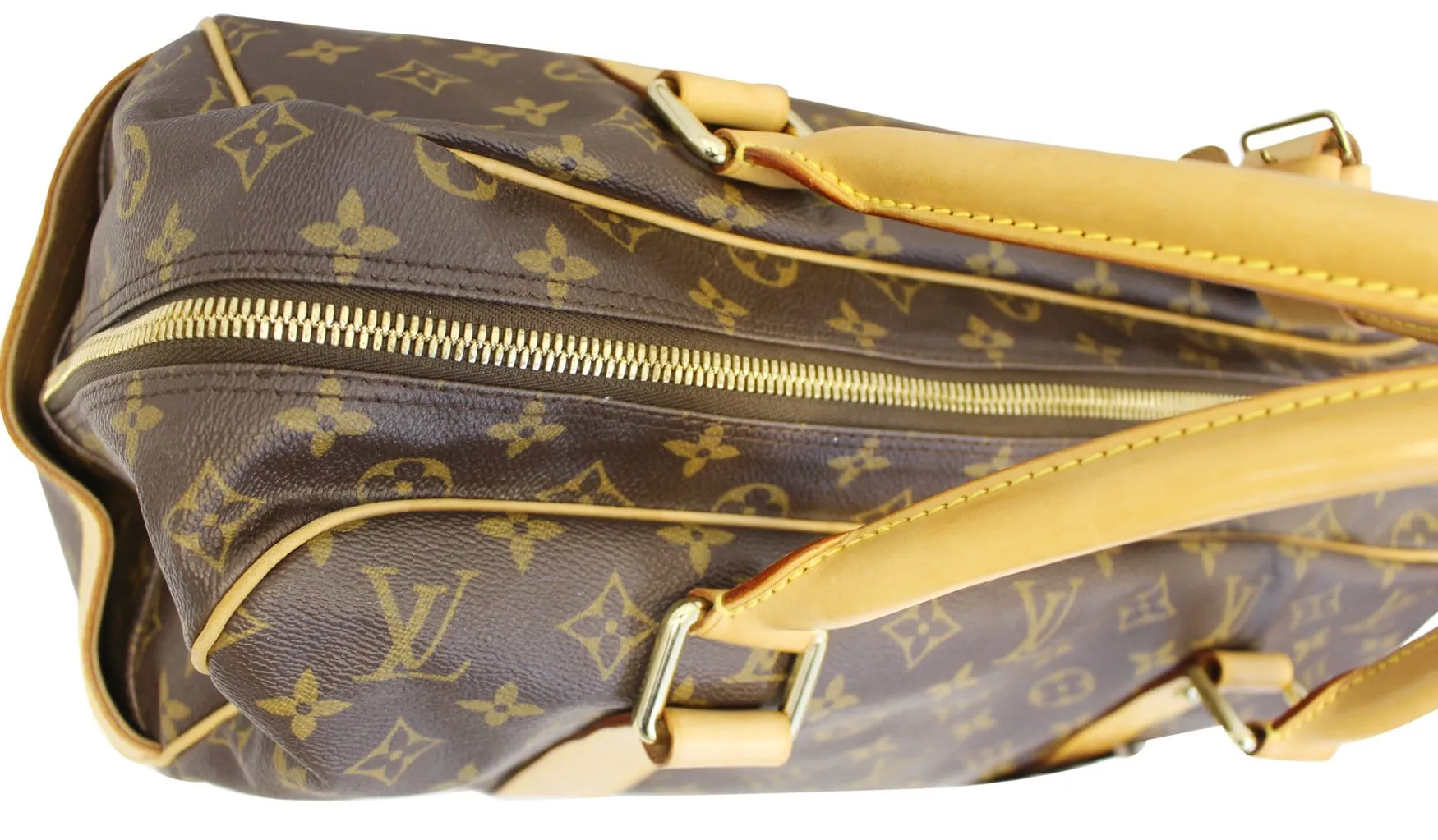 LOUIS VUITTON Monogram Carryall Travel Handbag