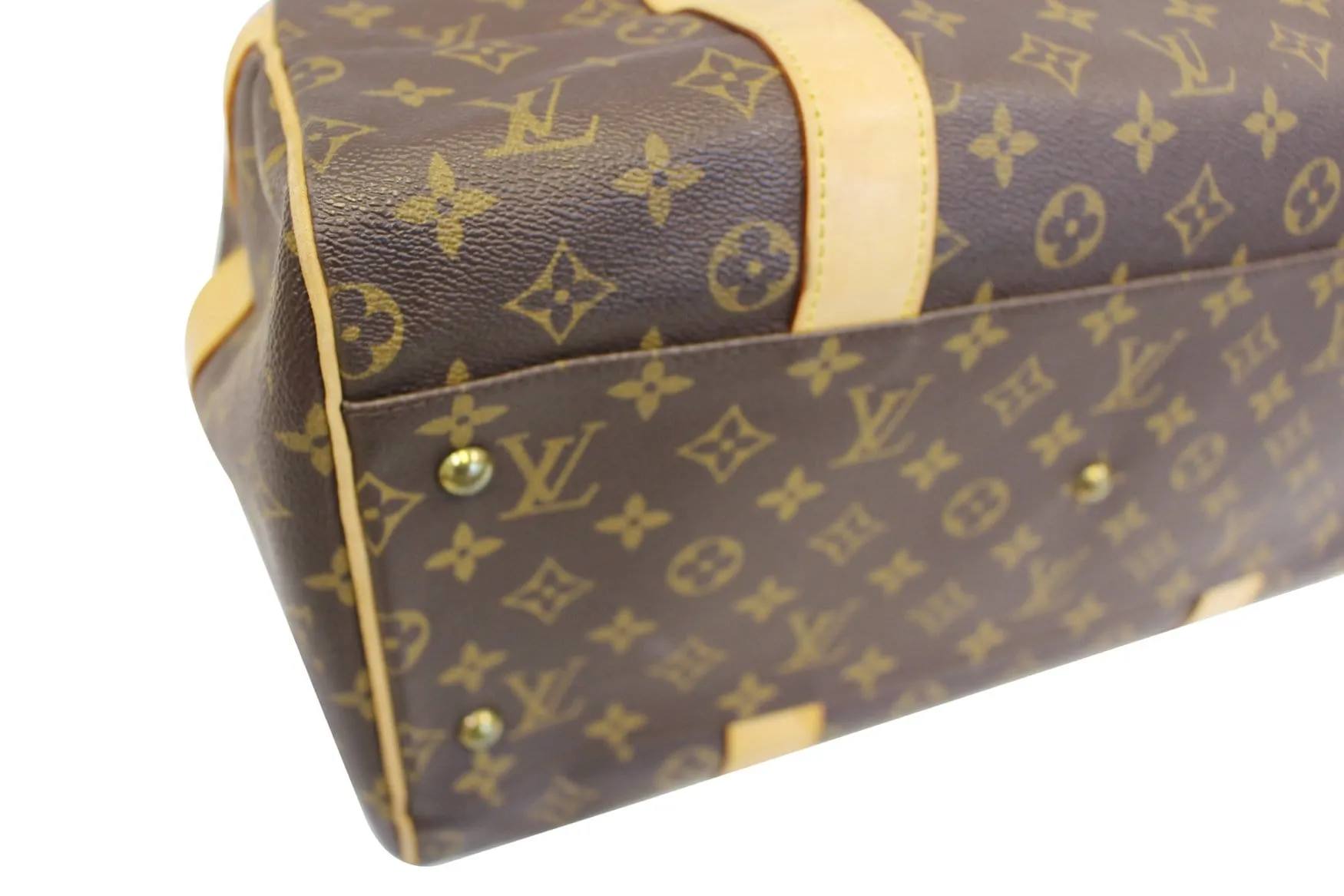 LOUIS VUITTON Monogram Carryall Travel Handbag