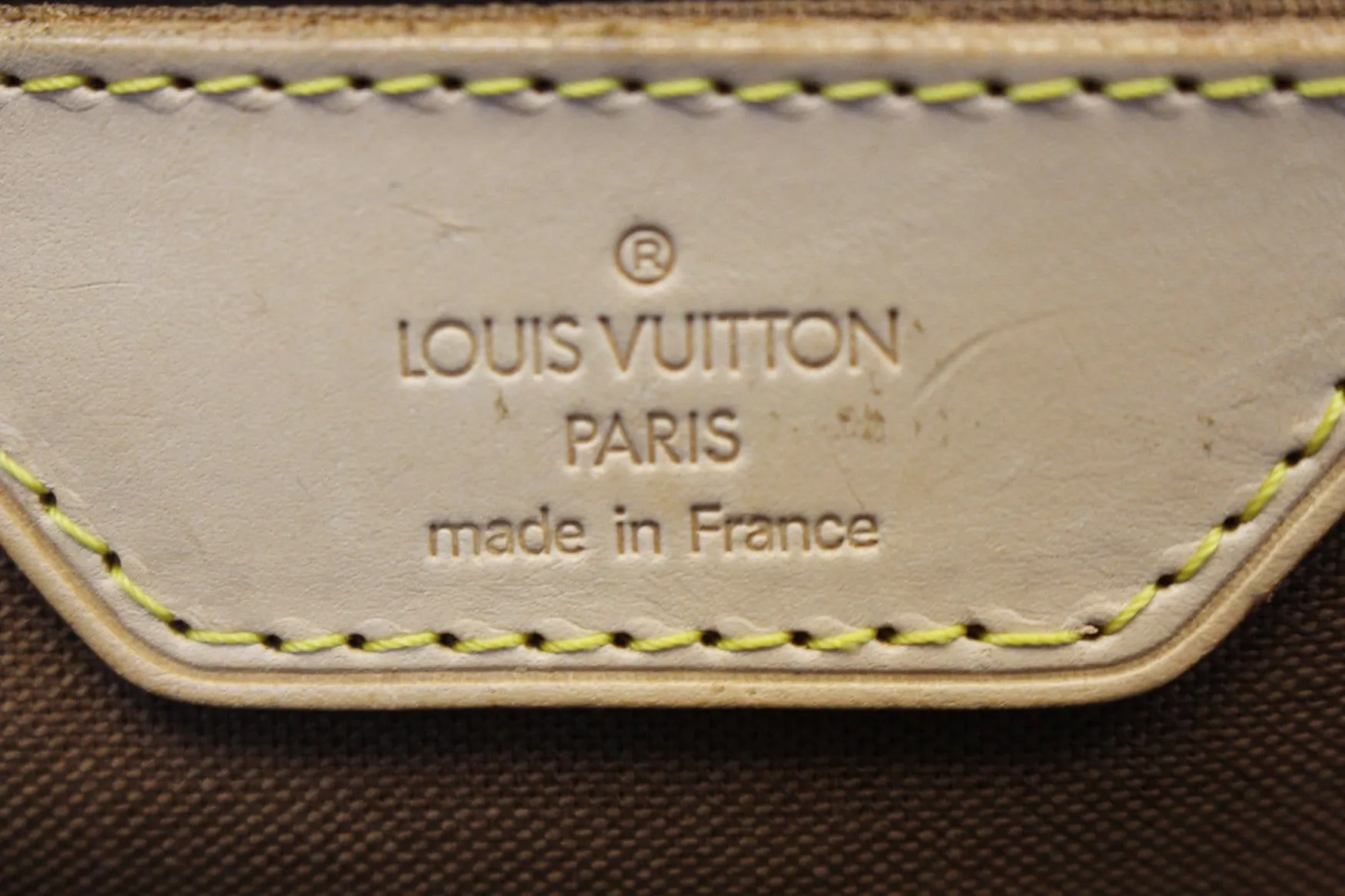 LOUIS VUITTON Monogram Carryall Travel Handbag