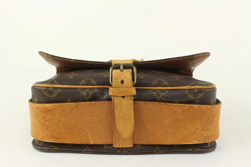 Louis Vuitton Monogram Cartouchiere MM Crossbody Bag 104lv41