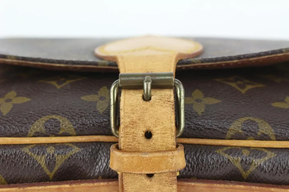 Louis Vuitton Monogram Cartouchiere MM Crossbody Bag 104lv41