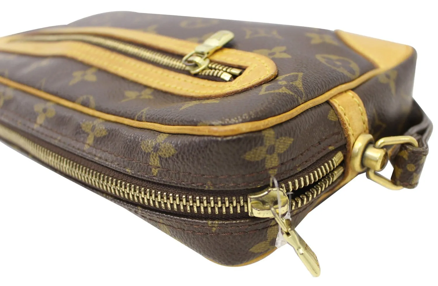 LOUIS VUITTON Monogram Marly Doragonne Clutch Handbag