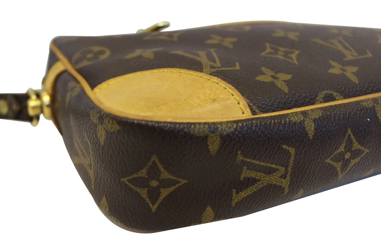 LOUIS VUITTON Monogram Marly Doragonne Clutch Handbag