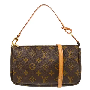 Louis Vuitton Monogram Pochette Accessoires Handbag M51980 AR0051 XX28526