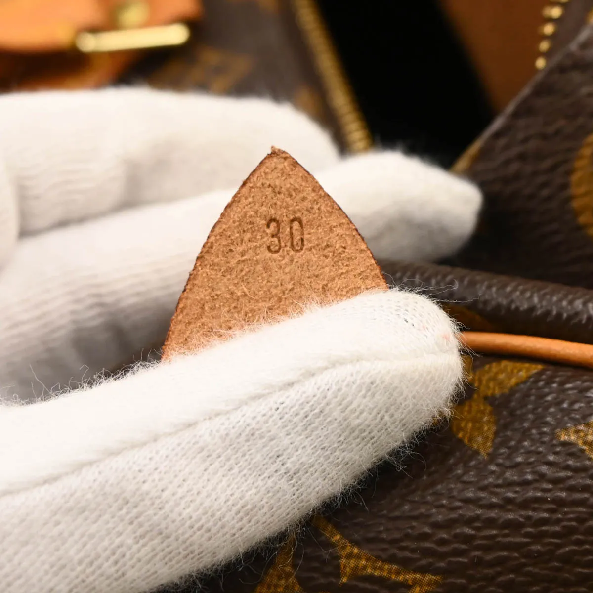 Louis Vuitton Monogram Speedy 30 Handbag M41526 TH0020 XX29167