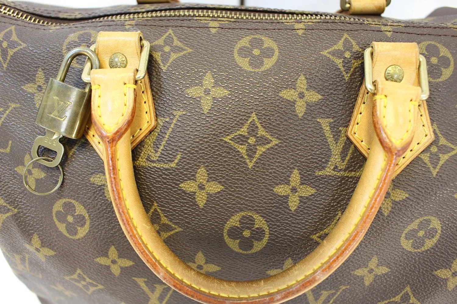 LOUIS VUITTON Monogram Speedy 30 Handbag