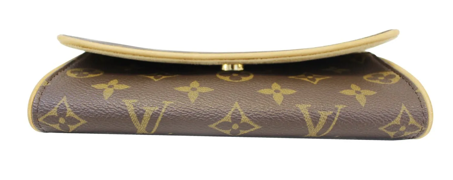 LOUIS VUITTON Monogram Twin PM Pochette Shoulder Handbag