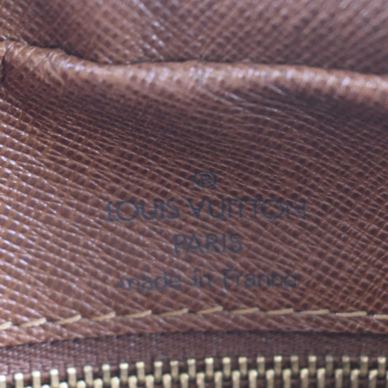 LOUIS VUITTON Nile Vintage Monogram Canvas Crossbody Shoulder Bag