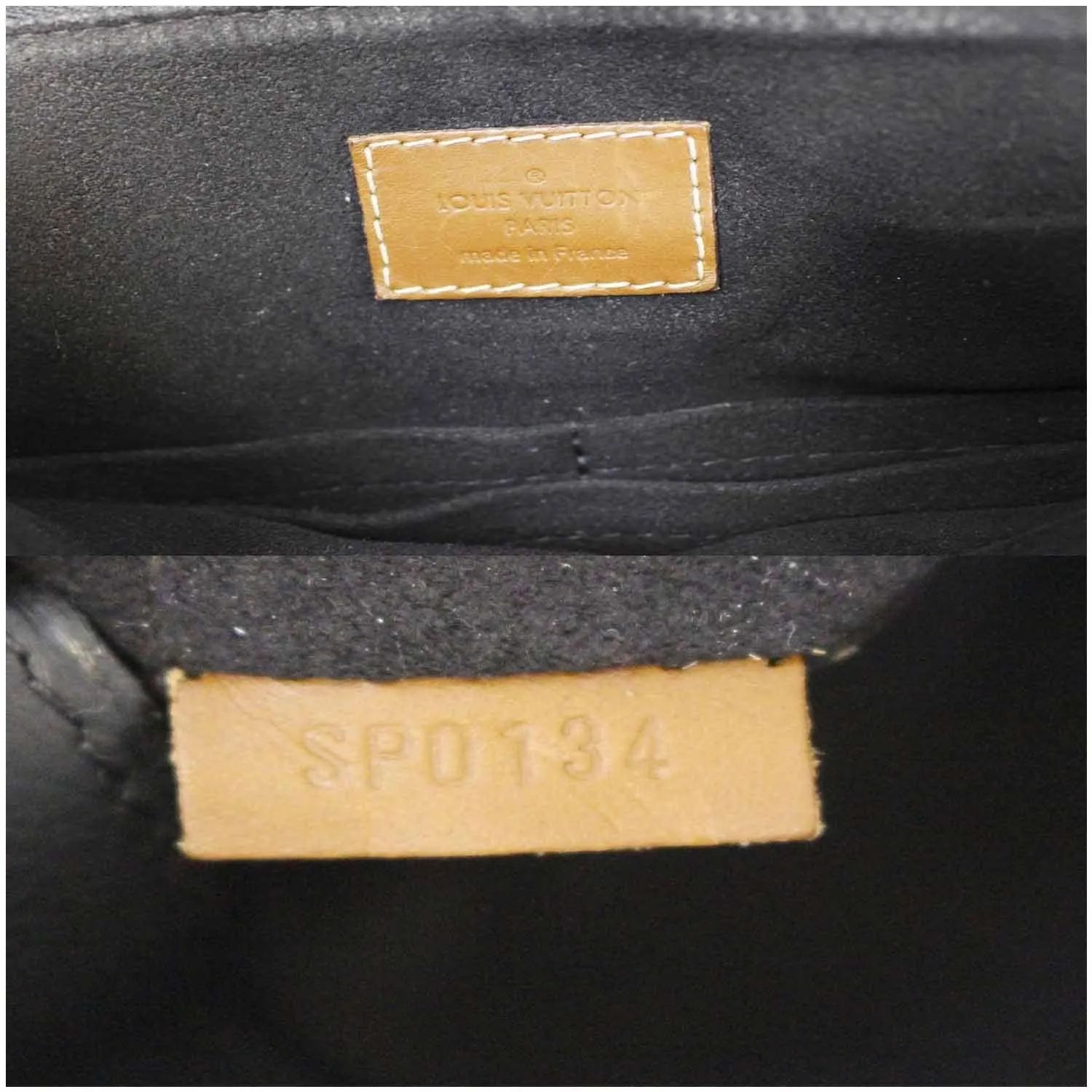 LOUIS VUITTON Pallas Monogram Canvas 2Way Shoulder Bag Brown