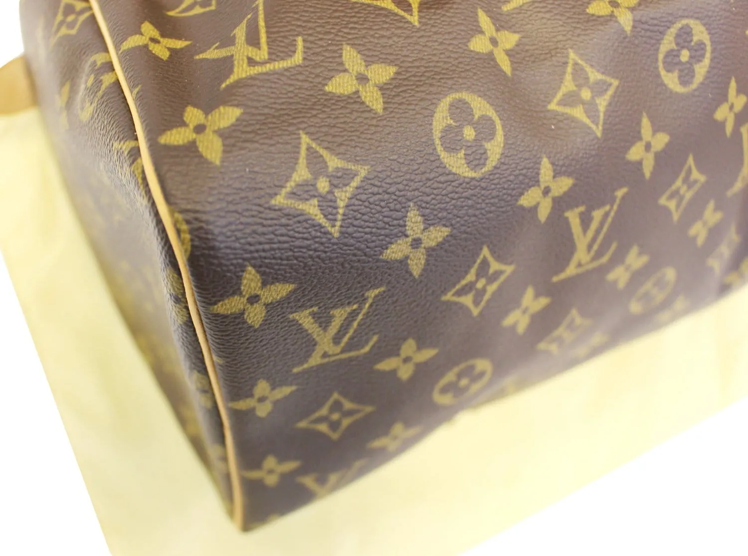 LOUIS VUITTON Pre Owned Satchel Bag Monogram Canvas Speedy 30 Brown