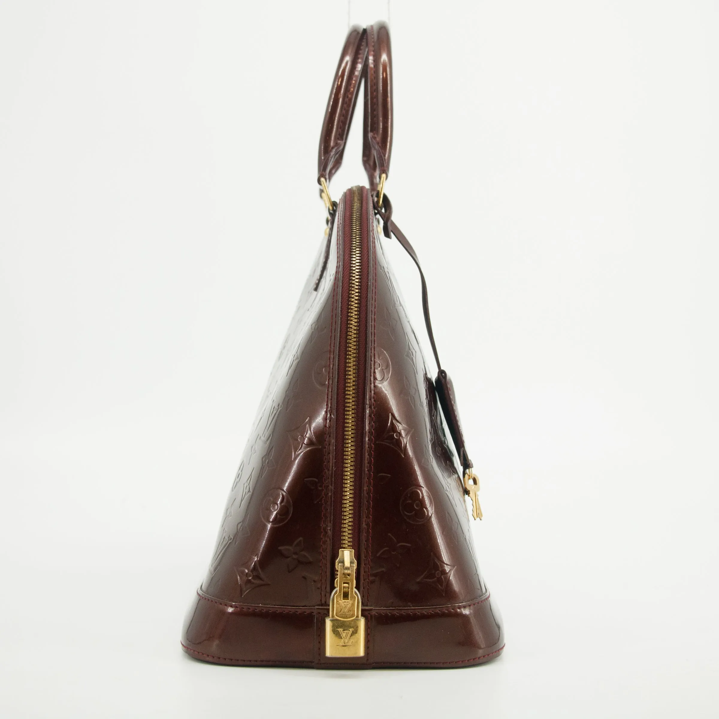 Louis Vuitton Purple Vernis Alma MM  #2584