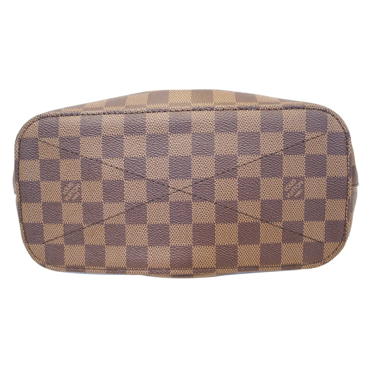 LOUIS VUITTON Siena PM Damier Ebene Shoulder Bag Brown