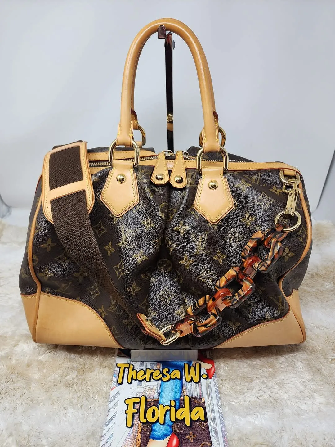 LOUIS VUITTON STEPHEN SPROUSE BOSTON SATCHEL