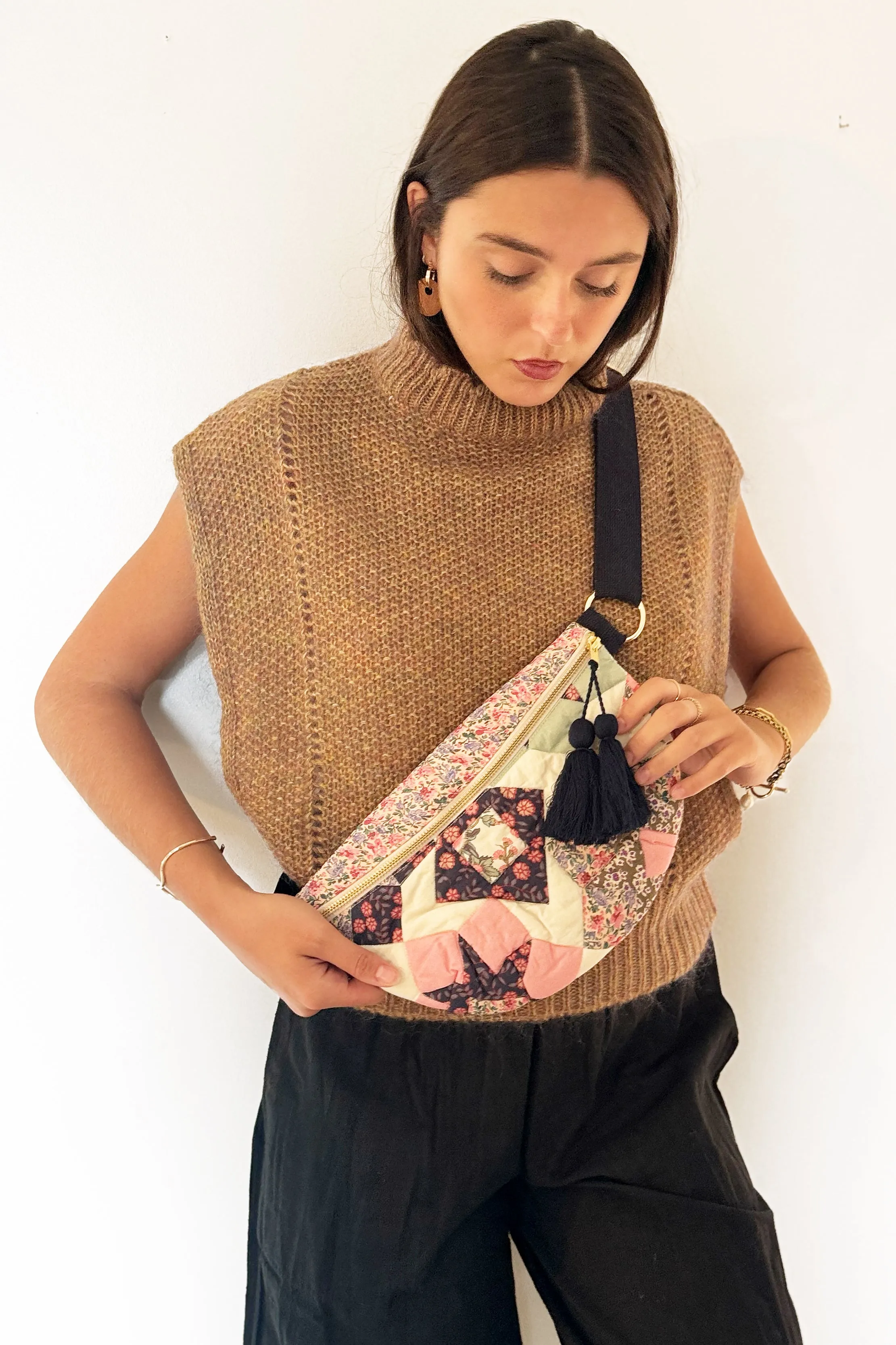 Louise Misha Waist Bag - Starpatch Blush Flow