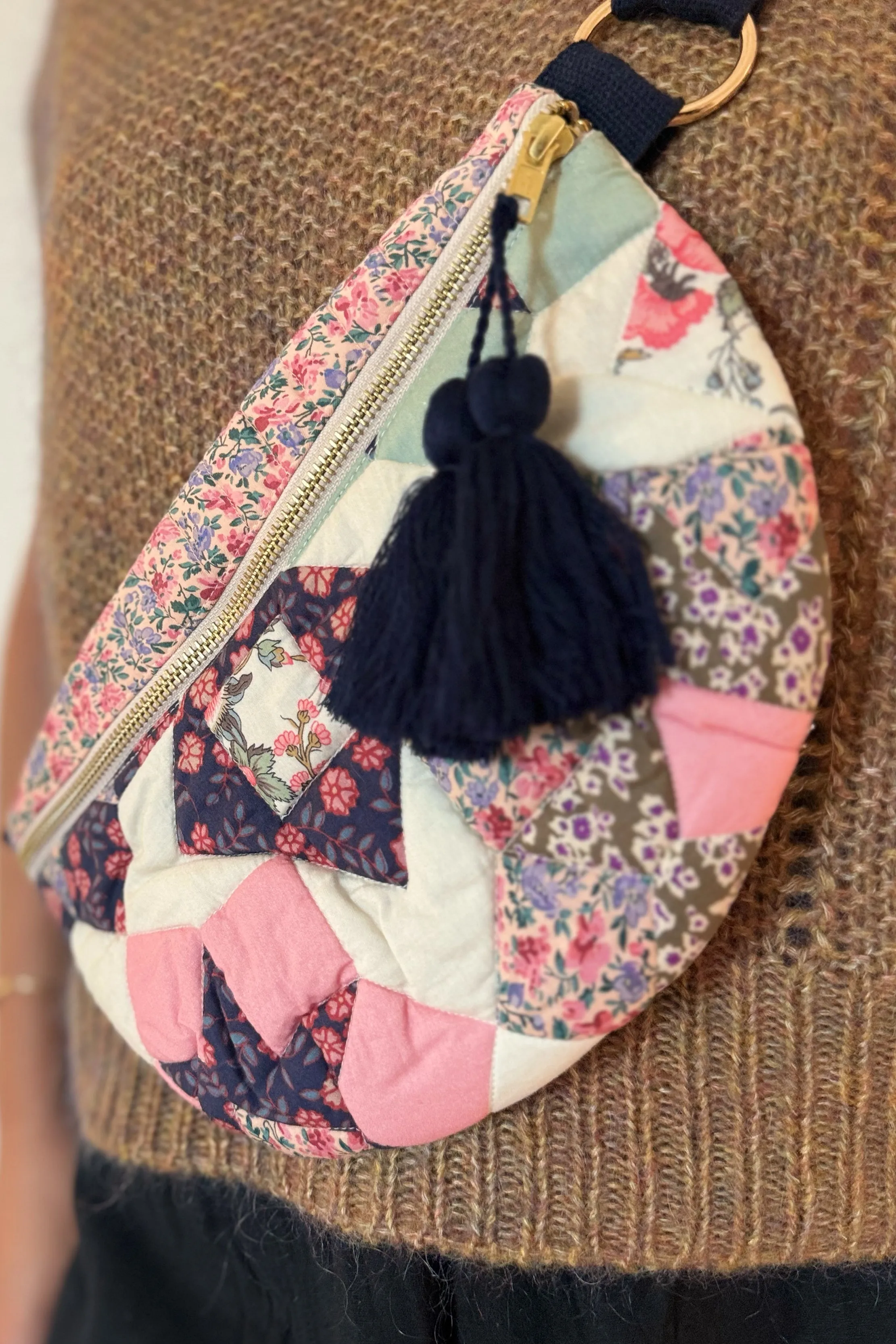 Louise Misha Waist Bag - Starpatch Blush Flow