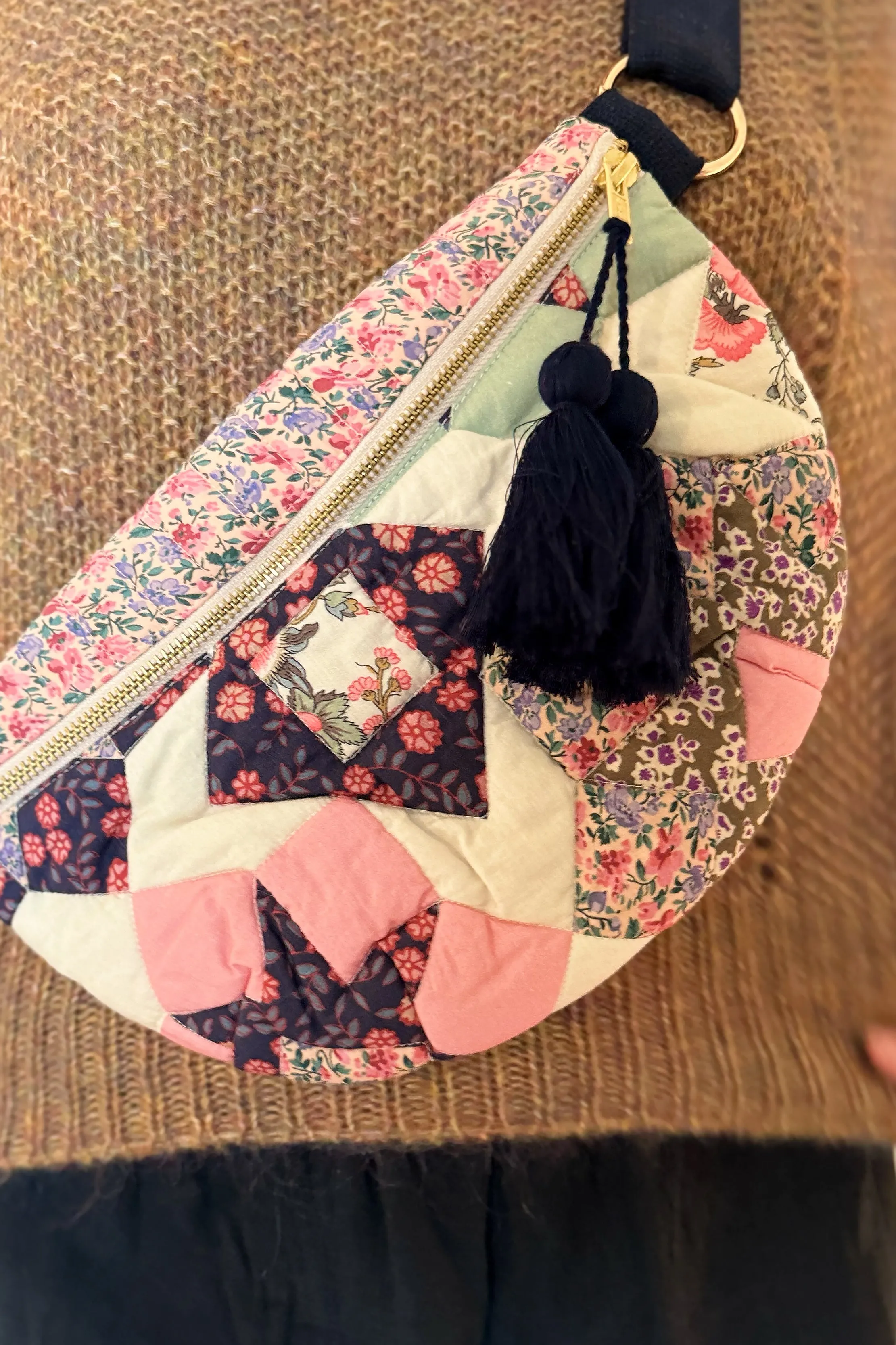 Louise Misha Waist Bag - Starpatch Blush Flow