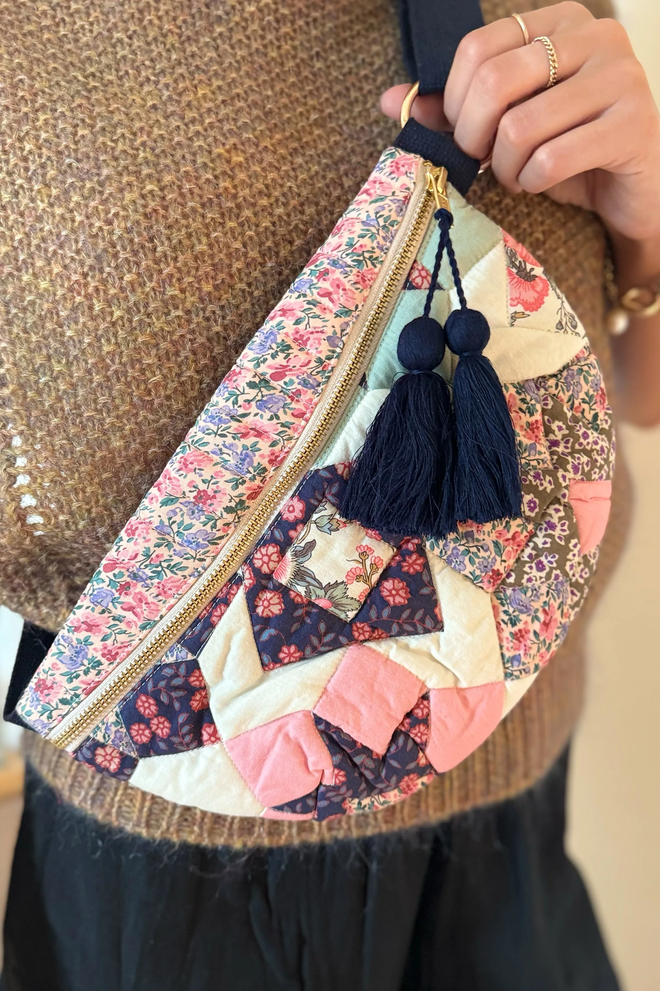 Louise Misha Waist Bag - Starpatch Blush Flow