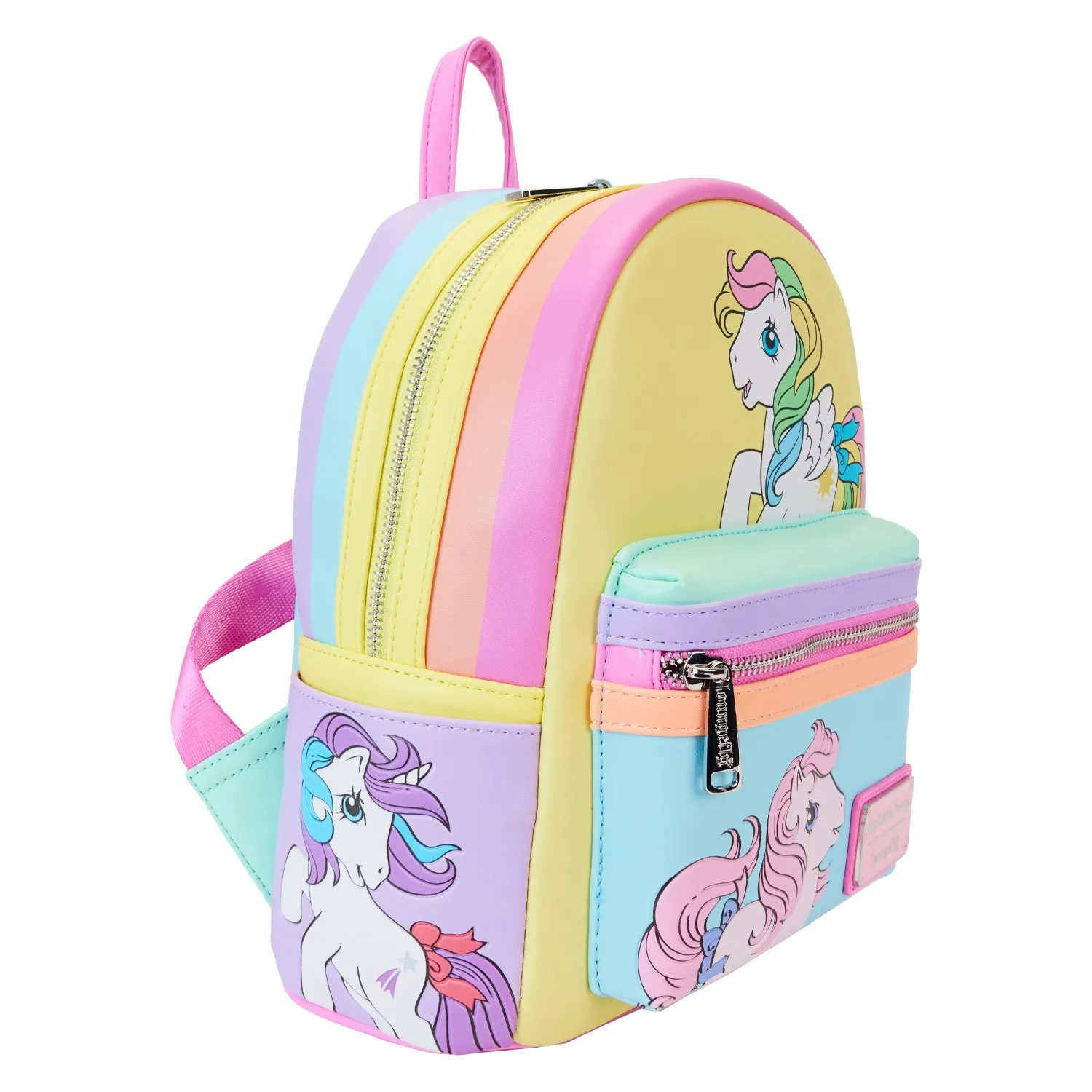 Loungefly Hasbro My Little Pony Color Block Mini Backpack