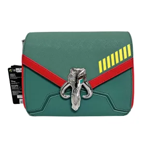 Loungefly Star Wars Boba Fett Cosplay Crossbody DEFECTIVE #102