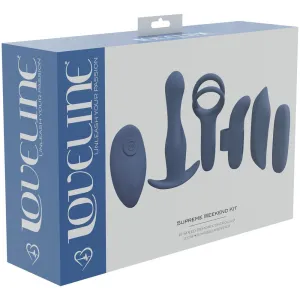 Loveline Supreme Weekend Kit - Blue - 5 Piece Set