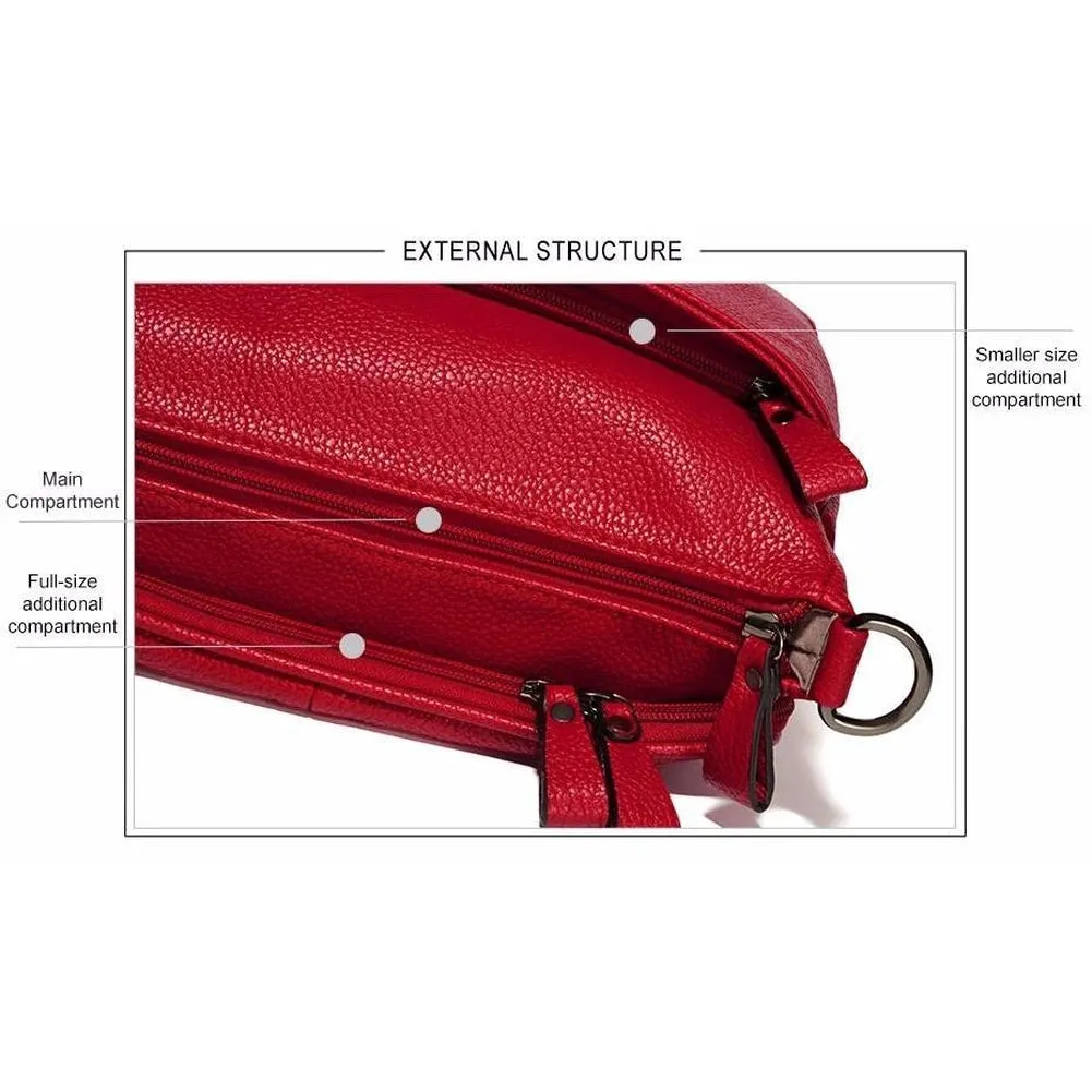 <bold>Clutch / Crossbody Bag <br>Vegan-Leather