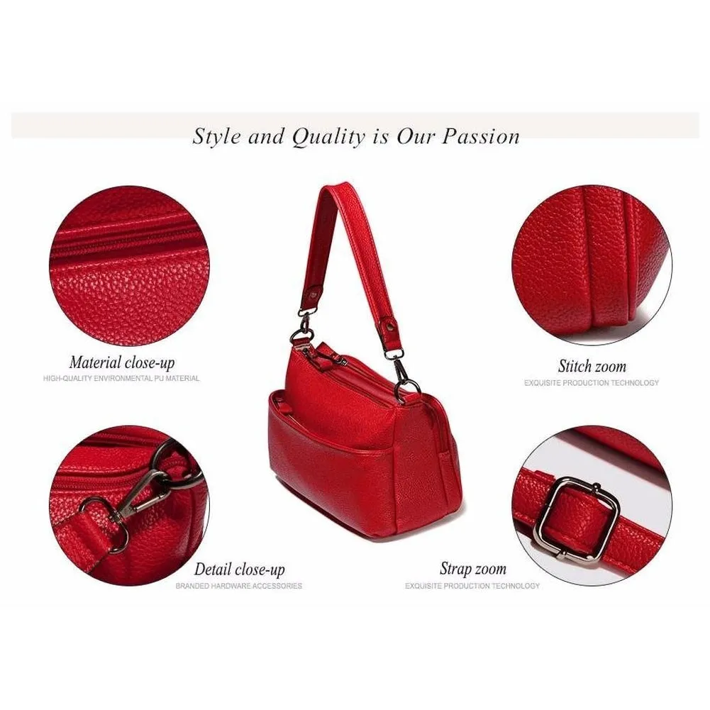 <bold>Clutch / Crossbody Bag <br>Vegan-Leather
