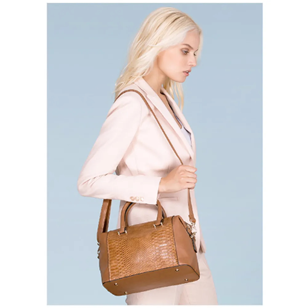 <bold>Top-Handle Bag  / Tote  Bag  <br>Vegan-Leather