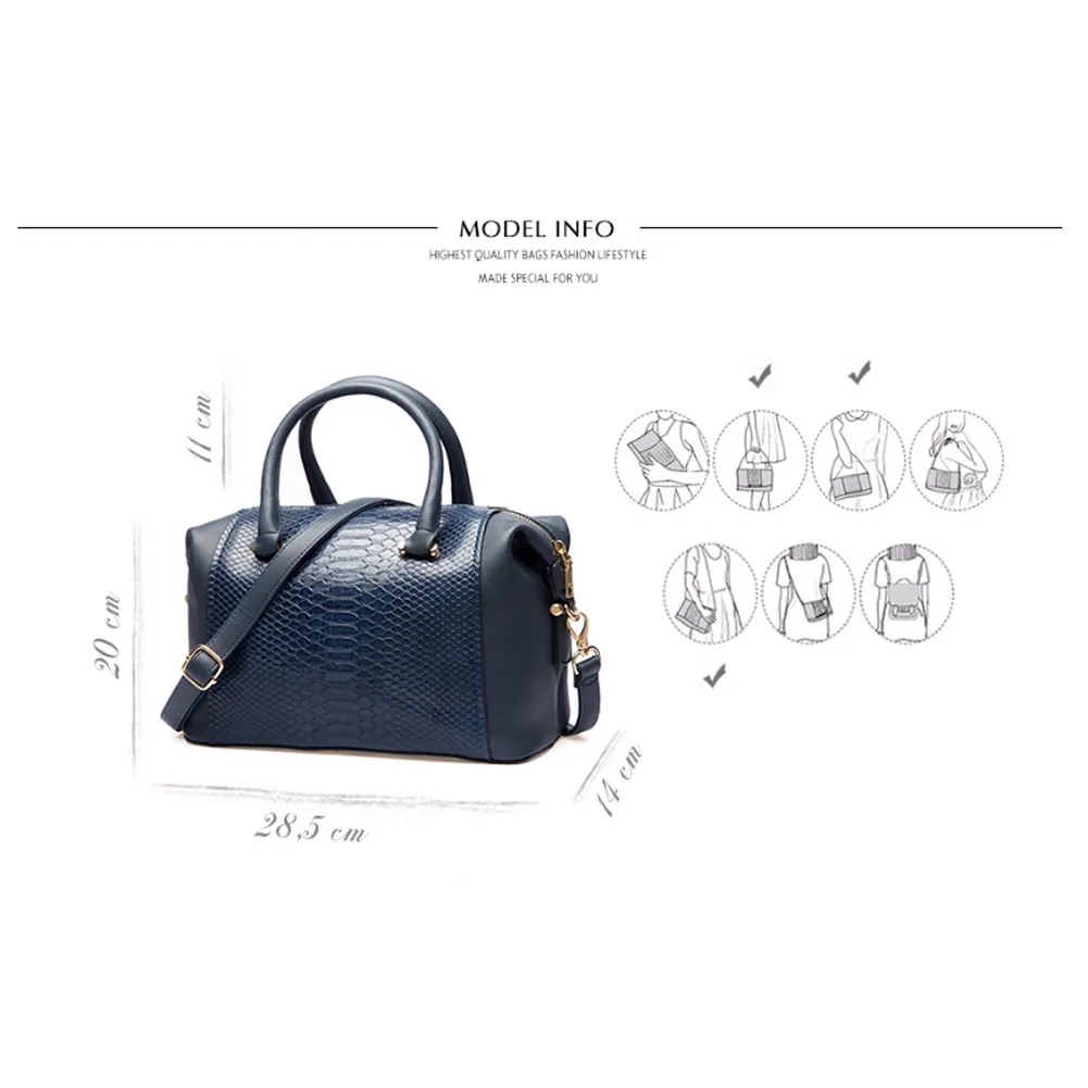 <bold>Top-Handle Bag  / Tote  Bag  <br>Vegan-Leather