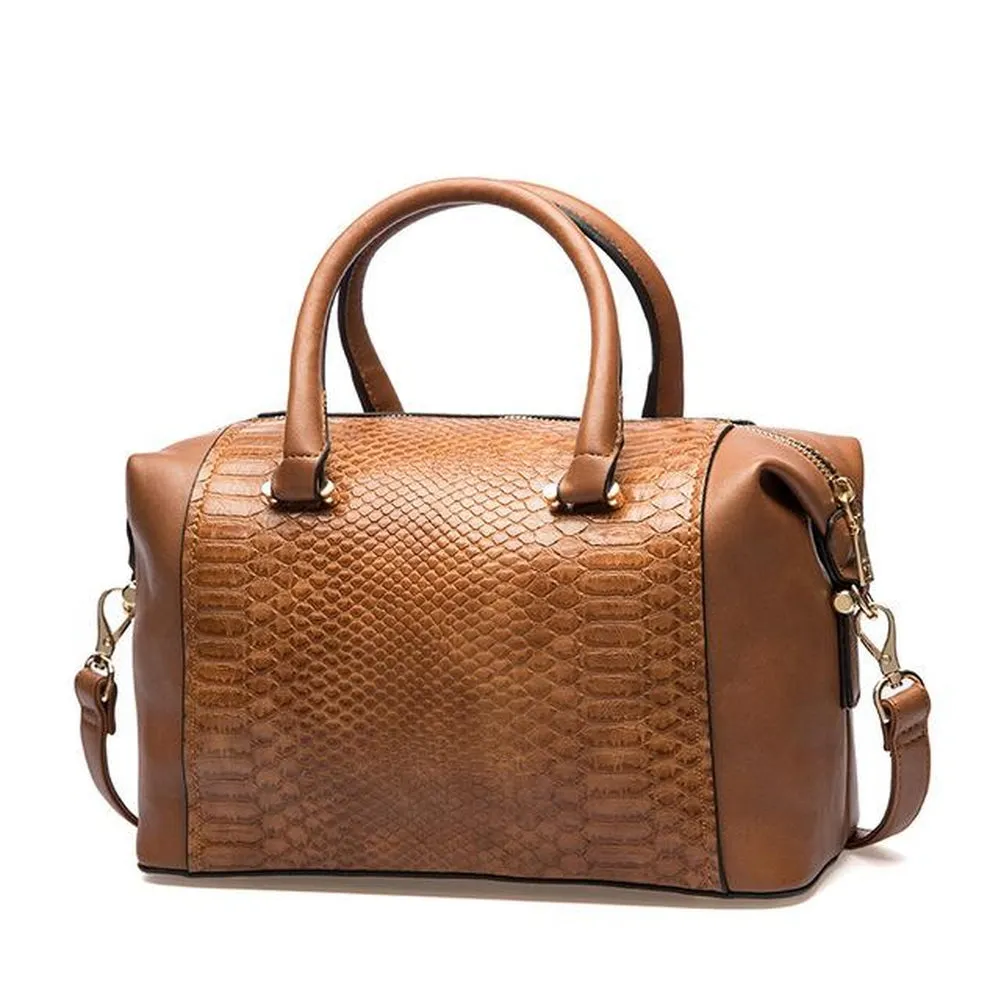 <bold>Top-Handle Bag  / Tote  Bag  <br>Vegan-Leather