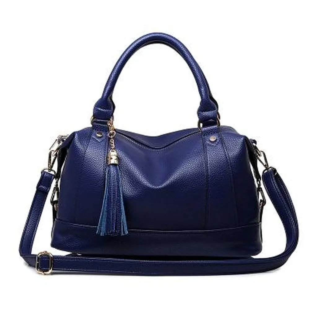 <bold>Top-Handle / Crossbody Bag  <br>Vegan-Leather