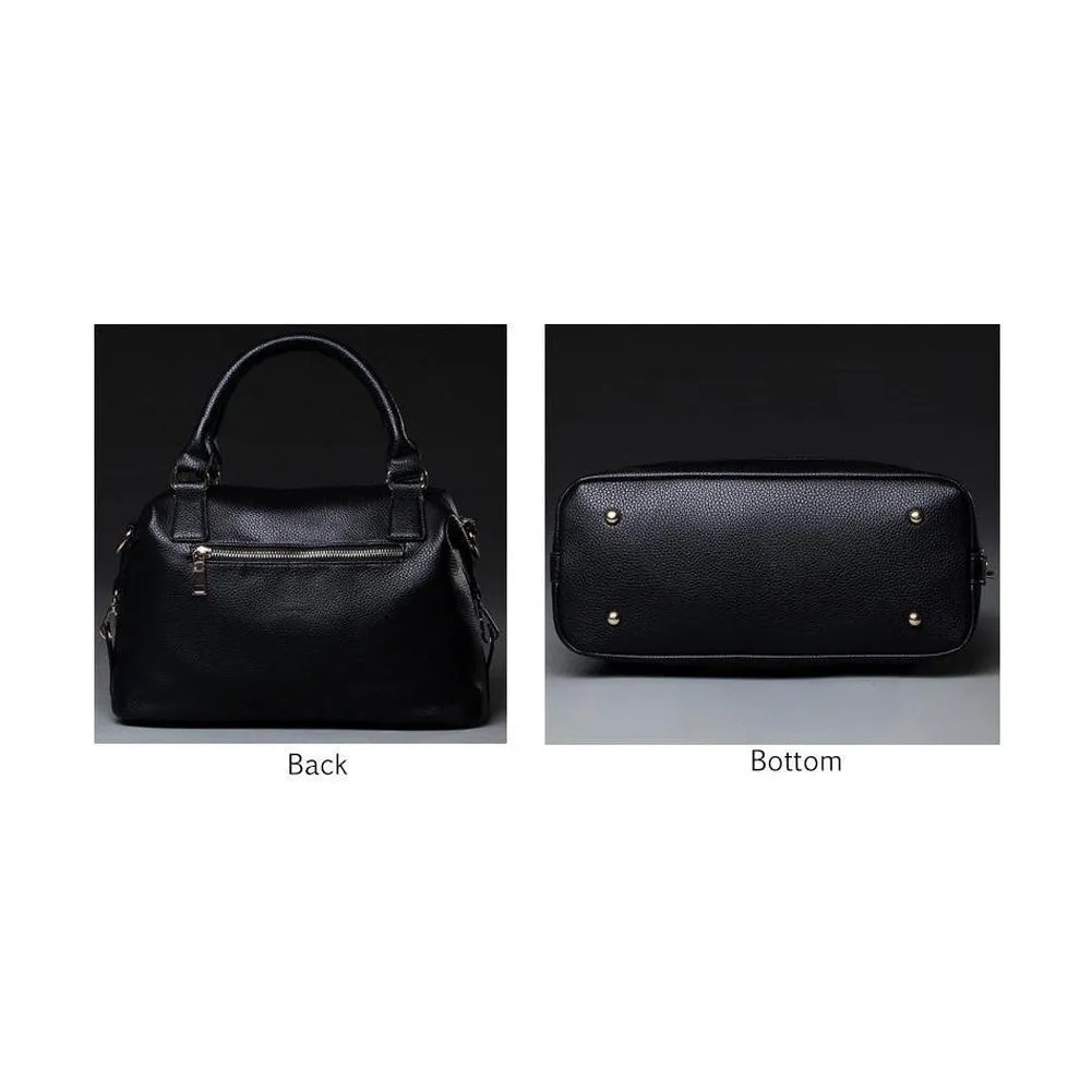 <bold>Top-Handle / Crossbody Bag  <br>Vegan-Leather