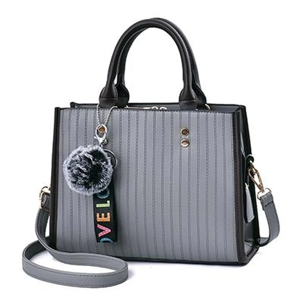 <bold>Top-Handle / Crossbody Bag <br>Vegan-Leather