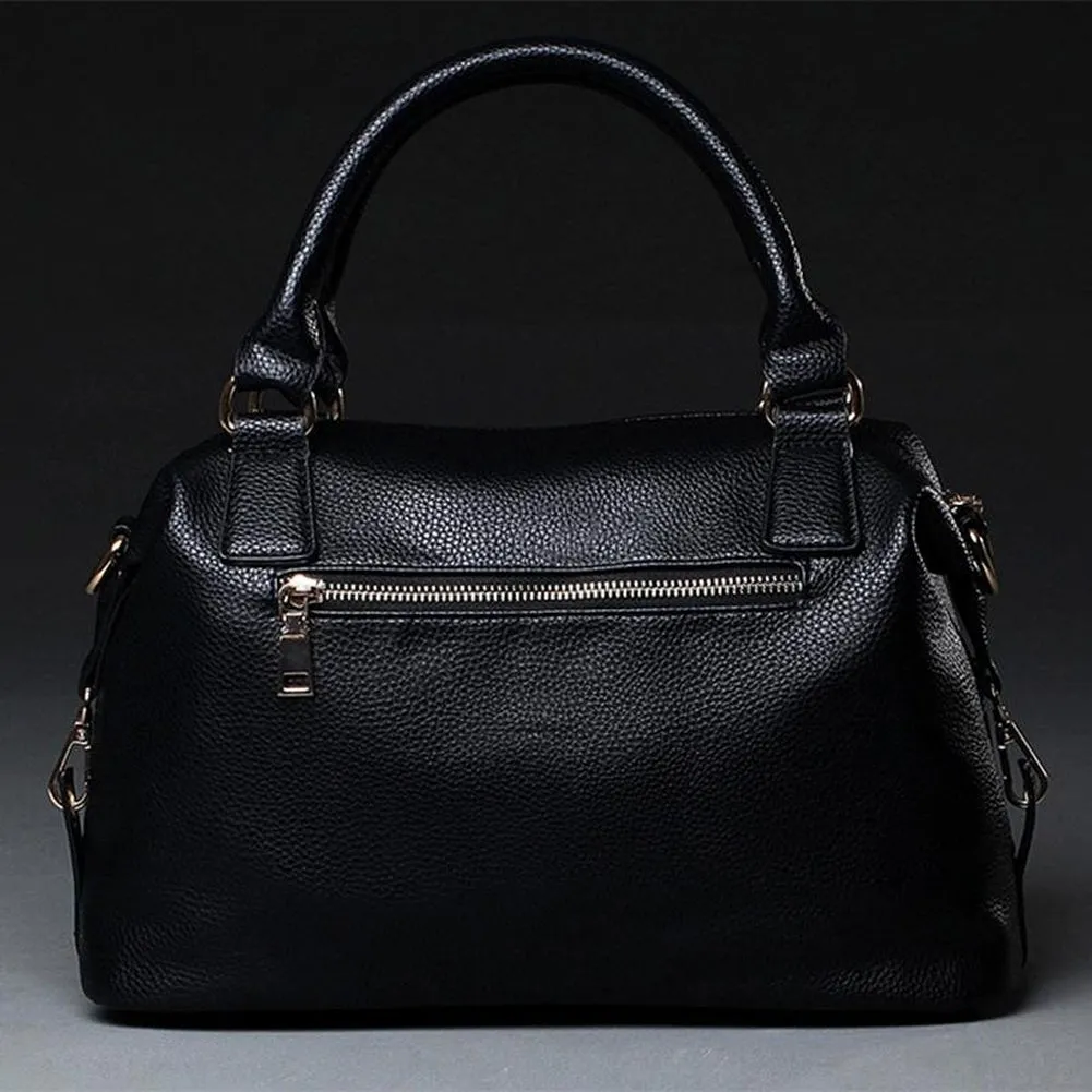 <bold>Top-Handle / Crossbody Bag  <br>Vegan-Leather
