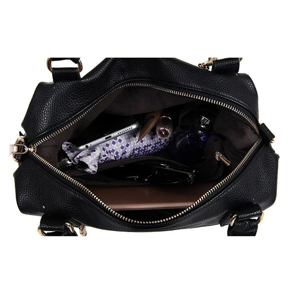 <bold>Top-Handle / Crossbody Bag  <br>Vegan-Leather