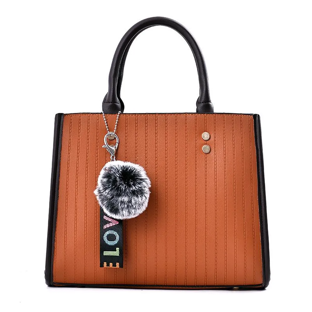 <bold>Top-Handle / Crossbody Bag <br>Vegan-Leather