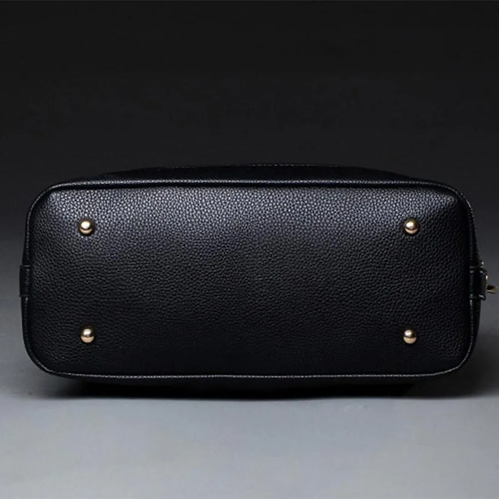 <bold>Top-Handle / Crossbody Bag  <br>Vegan-Leather
