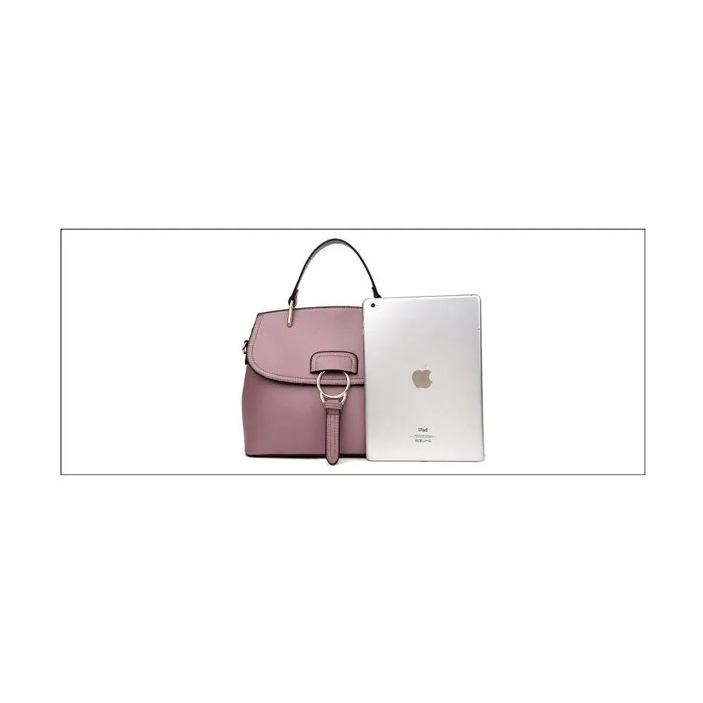 <bold>Top-Handle / Crossbody Bag  <br>Vegan-Leather