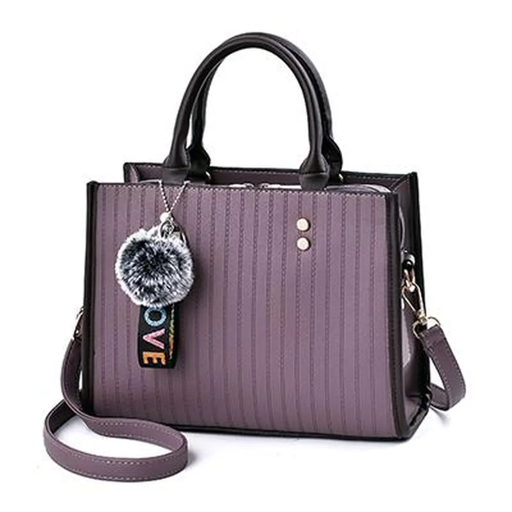<bold>Top-Handle / Crossbody Bag <br>Vegan-Leather