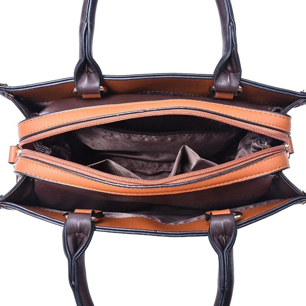 <bold>Top-Handle / Crossbody Bag <br>Vegan-Leather